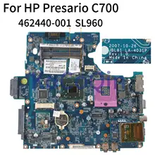 KoCoQin материнская плата для ноутбука HP Presario C700 G7000 G7001 материнская плата 462440-001 аккумулятор большой емкости JBL81 LA-4031P SL960 DDR2