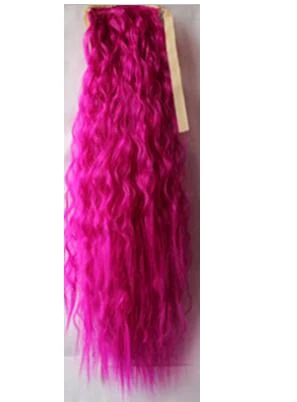 JOY& BEAUTY волосы Синтетические длинные вьющиеся конский хвост шиньоны шнурок конский хвост наращивание волос Высокая температура волокна волос 60 см - Цвет: 4/30HL