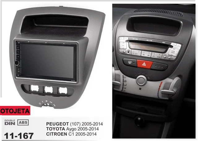 

Car radio with frame Android 9.1 Autoradio GPS Player for Toyota Aygo Peugeot 107 Citroen C1 2005-14 Multimedia recorder stereo