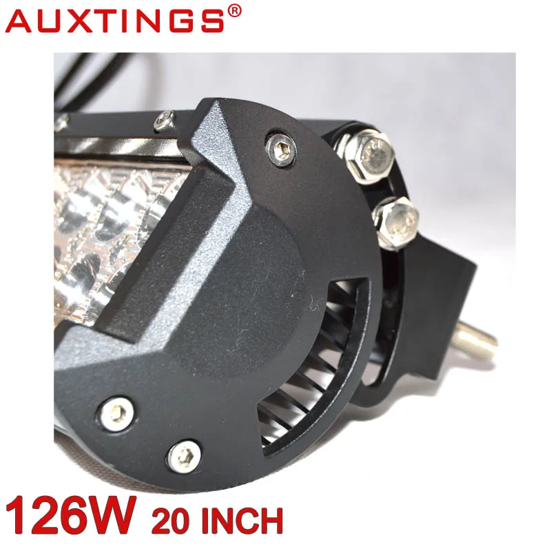 Auxtings 20 &quot126 Вт Водонепроницаемый прямой 10 30 в внедорожный 4x4 Автомобильный