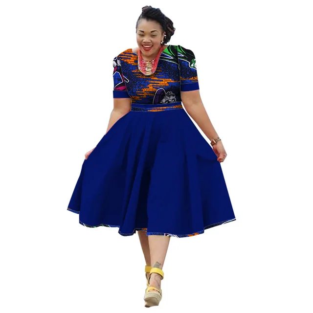 Plus Size Clothing 2019 summer Dress african traditional clothing for women Bazin Riche african