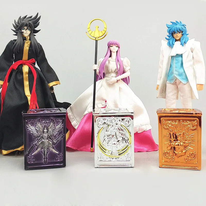

Saint Seiya Myth Cloth Athena Hades Poseidon Odin Loptr cloth Box GK Resin Model Action Figure Myth Toy Collection Model Figure