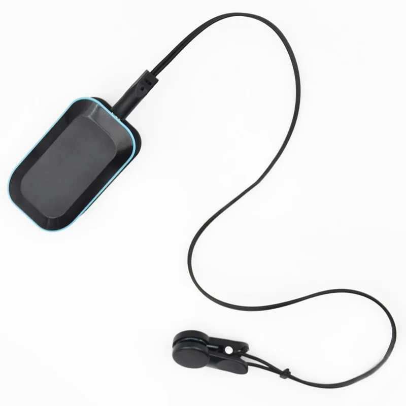 KYTO Bluetooth пульсометр HRV монитор с ушным зажимом или кончиком пальца инфракрасный датчик для мобильного телефона - Цвет: Blue Ear Clip