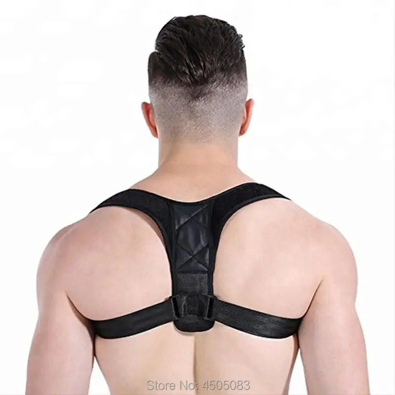 

Adjustable Therapy Posture Corrector Support Shoulder Belt Back Brace Clavicle Unisex 8-shape Design Prevent Humpback Curvature
