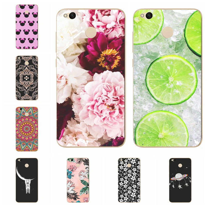 Cartoon Phone Case For Xiaomi Redmi 4X Note 4 4A 3 Cute Mi A1 Pro Soft TPU Sexy Girls Cases D813 |