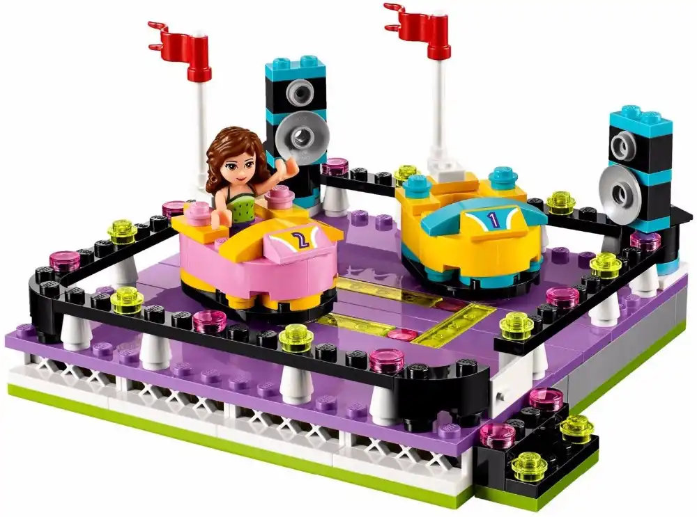 lego friends bumper cars