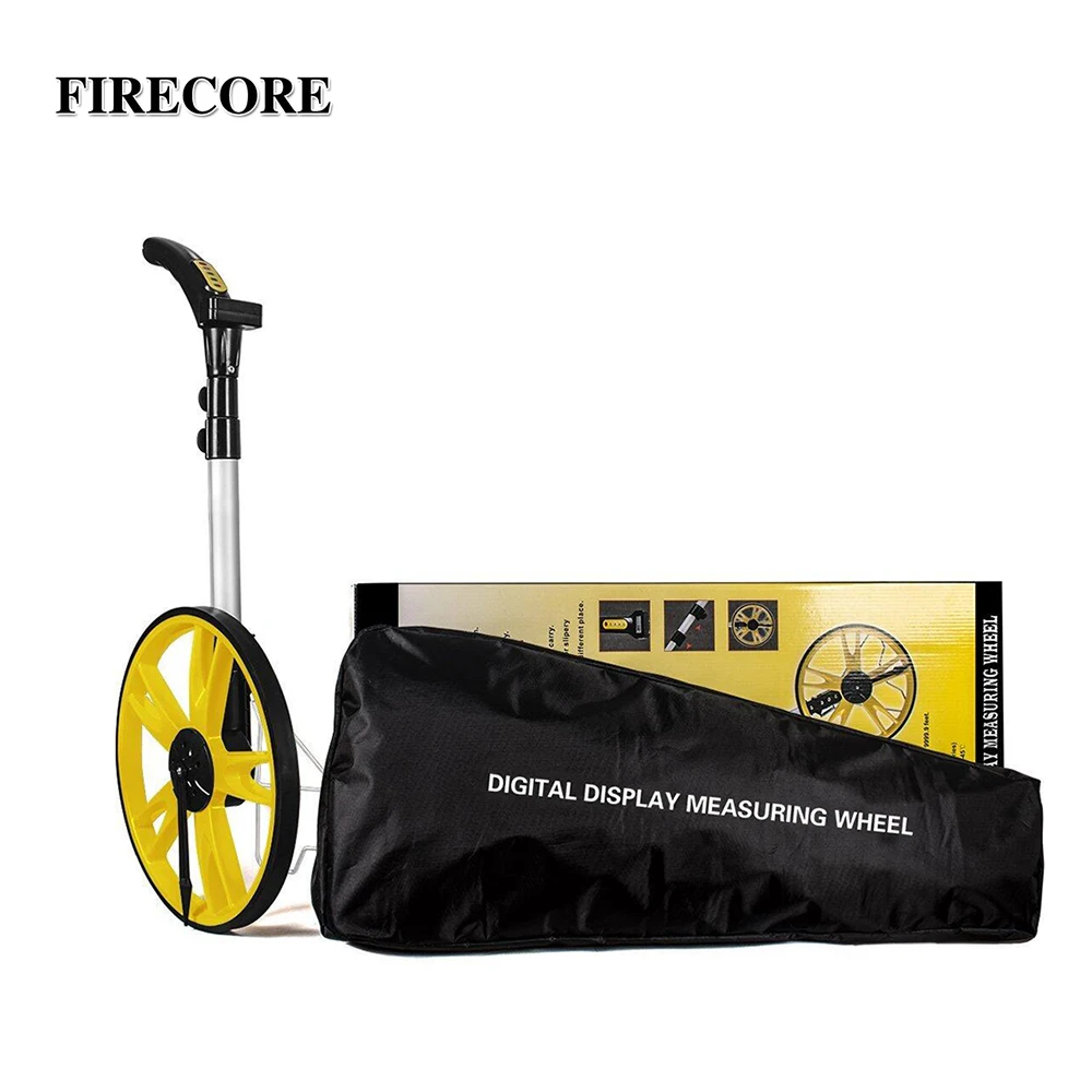 

99999.9M Distance Measuring Wheel Digital Count Extensible Distance Meter For Road / Civil engineering / Building site Measure