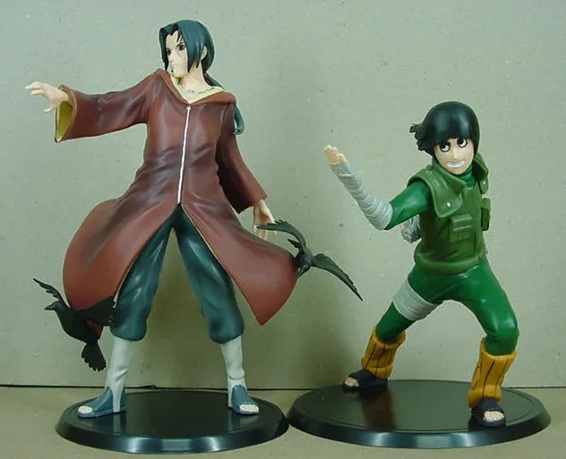 

2pcs/set 14-19cm Naruto Shippuden Uchiha Itachi Anime Action Figure PVC Collection toys for christmas gift free shipping