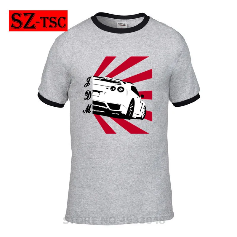 Летние свободные футболки R35 Gtr Nissan Skyline Cars Drift Drag Racing Impact Jdm R33 R34 R322018 3xl 2019|Футболки|