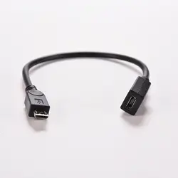 Для MP3 сотовый телефон Micro USB разъем для Micro USB Женский M/F адаптер Micro USB мужчин и женщин данных зарядный кабель-удлинитель