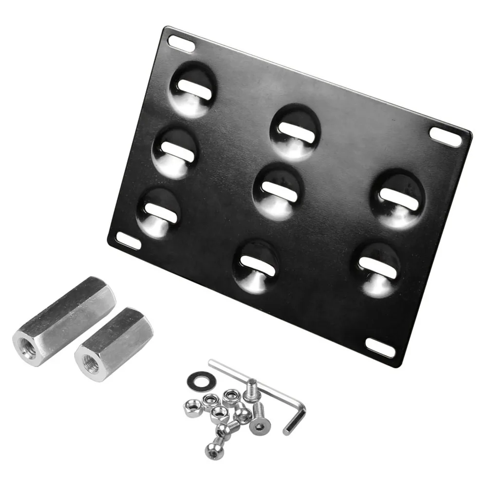 LICENSE PLATE TAG HOLDER MOUNTING ADAPTER BUMPER KIT BRACKET for LAND ROVER Part