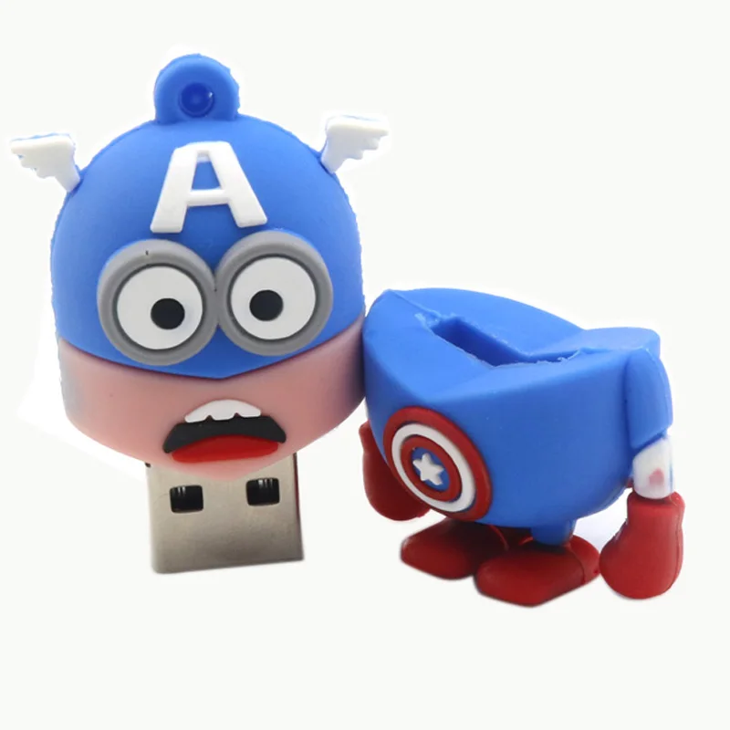 Мультяшный флеш-накопитель super MInions Styles 8 ГБ 16 ГБ 32 ГБ 64 Гб USB флеш-накопитель флешки U диск