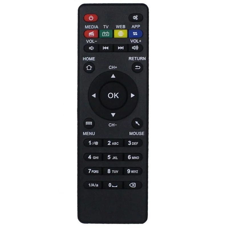 Mayitr 1pc Universal Replacement Remote Control High Quality Remote Control Fit for CS918 MXV Q7 Q8 V88 V99 Smart Android TV Box