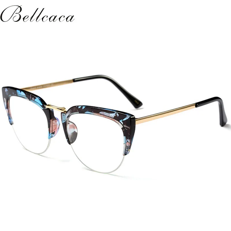 Bellacaca оптические женские очки модные Рецептурные очки оправа прозрачные линзы очки BC805