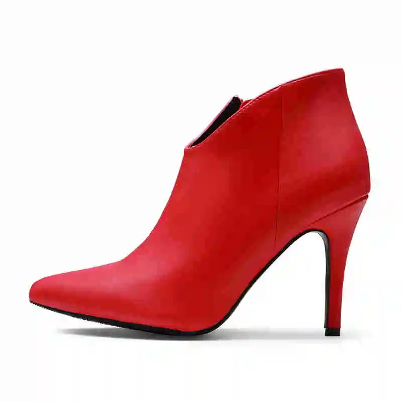 red ankle boots next