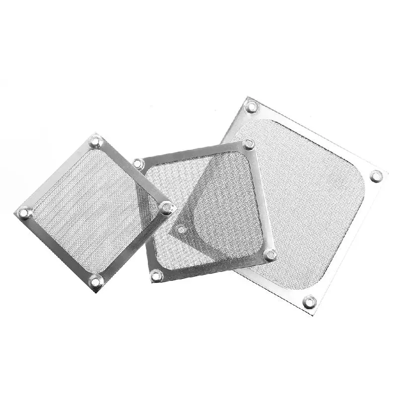 

80/90/120mm Size Metal Dustproof Mesh Dust Filter Net Guard For PC Computer Machine Box Cooling Fan, Computer Fan Dust Filter