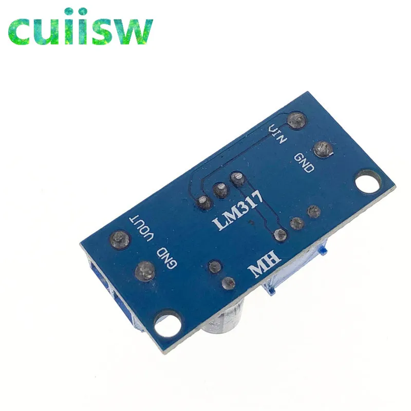 Cuiisw 1 шт. LM317 LM317T DC-DC понижающий преобразователь постоянного тока плата питания модуль