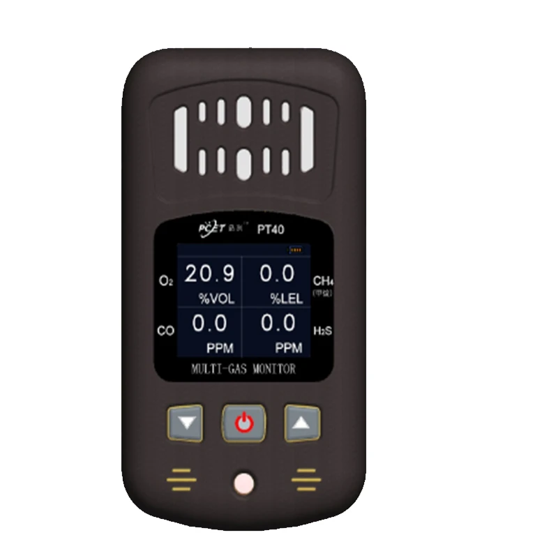 Multi Gas Monitor Handheld gas detector Oxygen O2 Hydrothion H2S Carbon Monoxide CO Combustible Gas 4 in 1 gas analyzer (2)