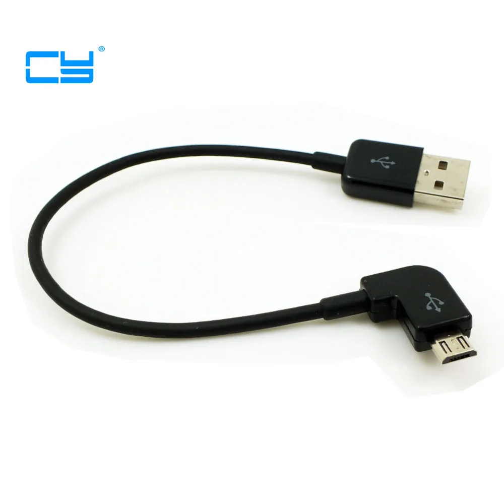 Кабель Micro USB 1 м 3 5 под углом 90 градусов 2 кабеля для передачи данных синхронный
