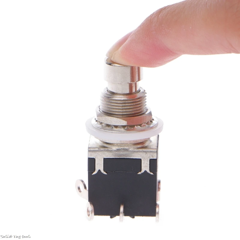 AC 250 V/2A 125 V/4A 6 контактов DPDT Stomp ножной переключатель для гитары|Выключатели| |