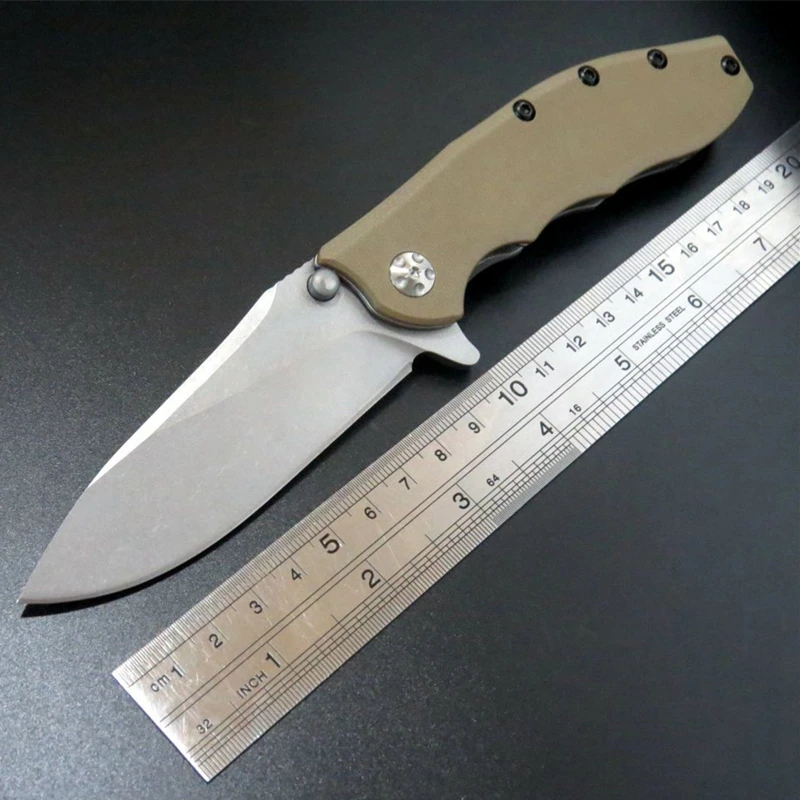

Bearing knife High quality and high hardness tool Hard self-defense knife Household tool Gift knife Beautiful handle
