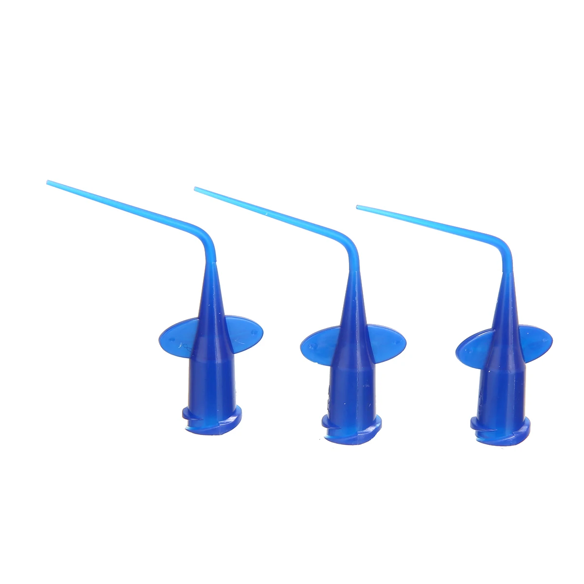 50 Pieces Dental Irrigation Tips Disposable Syringe Tips Blue Dental Disposable Syringe Tip Dental Irrigation Tips For Dentist