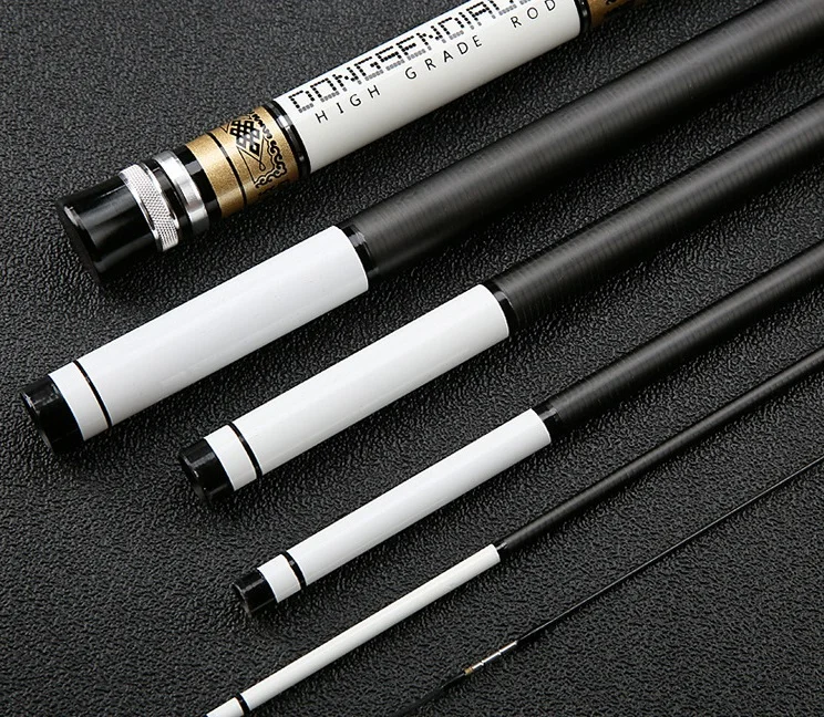 Drop Shipping 28 tune New Ultra-hard Ultra-lightweight Fishing Rod Pole Rod 3.6-8.1M Fishing Rod Comfortable Durable Lightwet