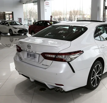 

Spoiler For Toyota Camry 2018 New ABS Plastic Unpainted Primer Color Auto External Rear Trunk Boot Wing Spoiler Car Accessories