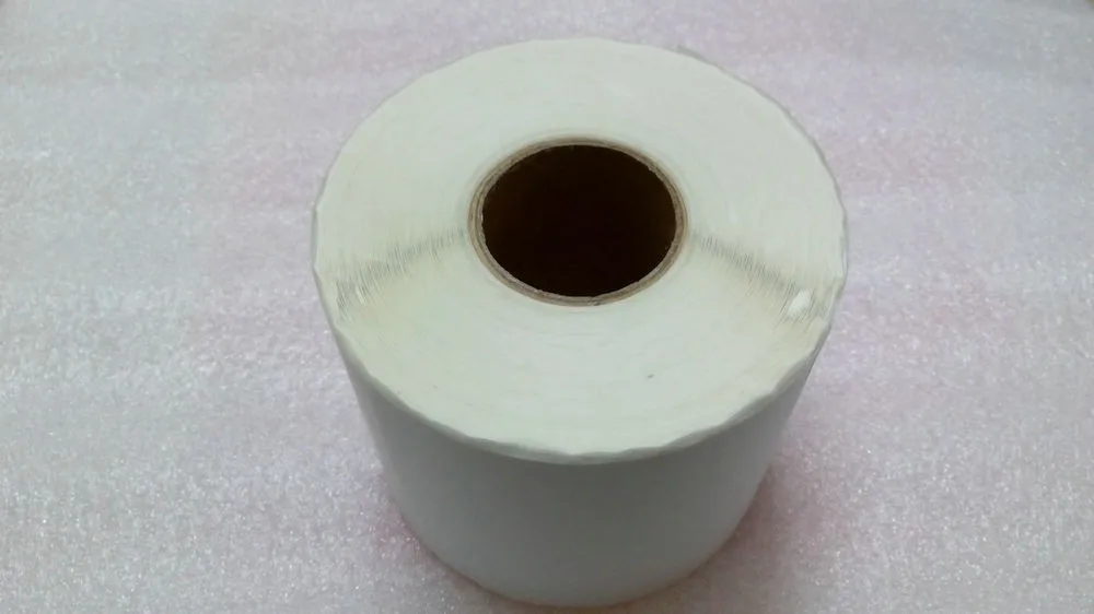 Клейкая наклейка термоэтикетка 80 мм x 90 мм 500 штук/рулон пустая прямая печать ярлыков термобумага этикеток