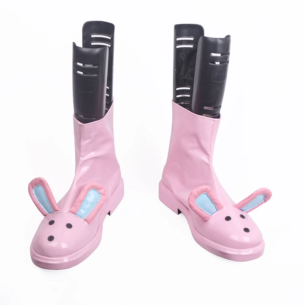 Rabbit Raider Pink Cosplay Boots (2)