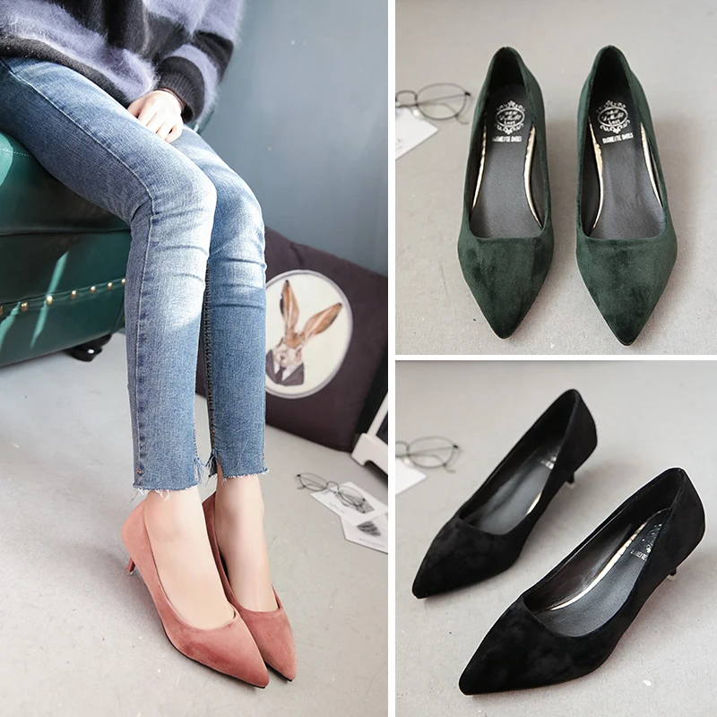 Shoes New Suede Leather Women Pumps Fashion Office Shoes Women Sexy High Heels Shoes Women's Wedding Shoes Party Shoes New Suede Leather Women Pumps Fashion Office Shoes Women Sexy High Heels Shoes Women's Wedding Shoes Party