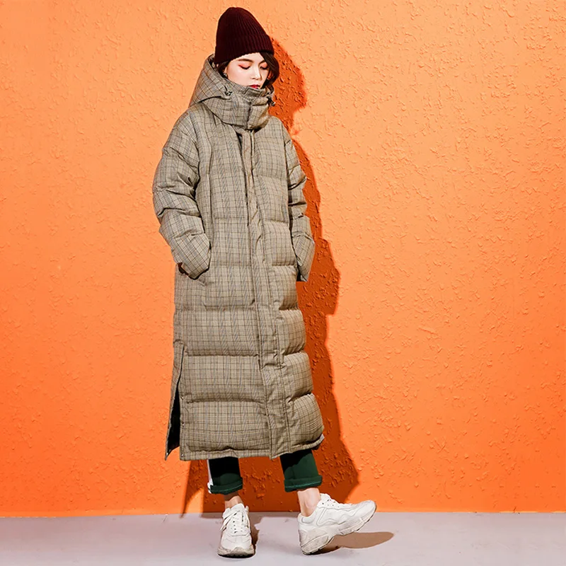 Coats Women Winter Jackets 2018 winter Women Fashion Down long hoodie down Parkas Jackets Thick Female Long warm coat clothing