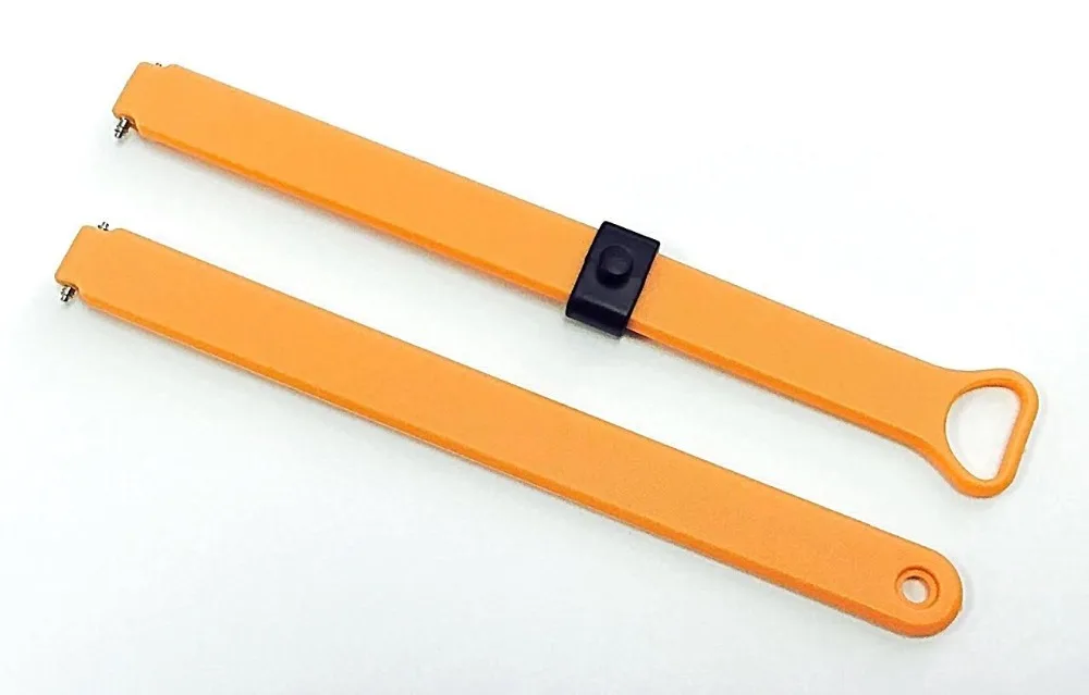 Misfit Ray Band сменный ремешок для Misfit Ray носимое устройство отслеживания с Bluetooth спортивный ремешок, один оранжевый и один серебристый