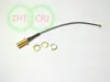 10pcs SMA female nut bulkhead to IPX U.FL female 1.13 cable pigtail ► Photo 3/5