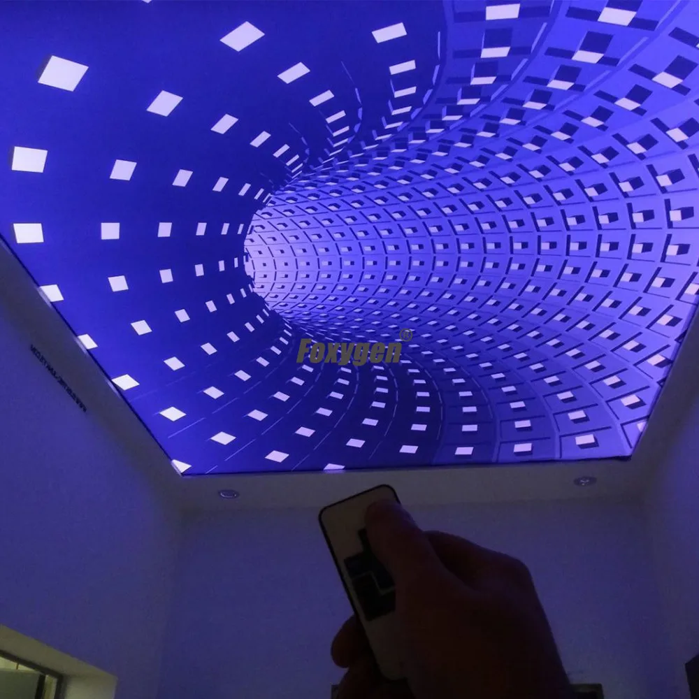 Детская комната Moeden 3D цифровой УФ Печатный ПВХ стрейч потолочный дизайн|3d design|room