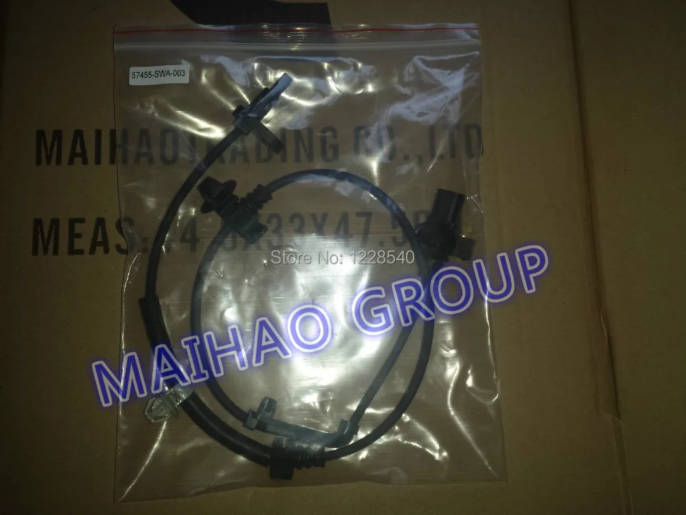 New Front LEFT ABS Wheel Speed Sensor 57455 SWA 003 57455SWA003 Fit For