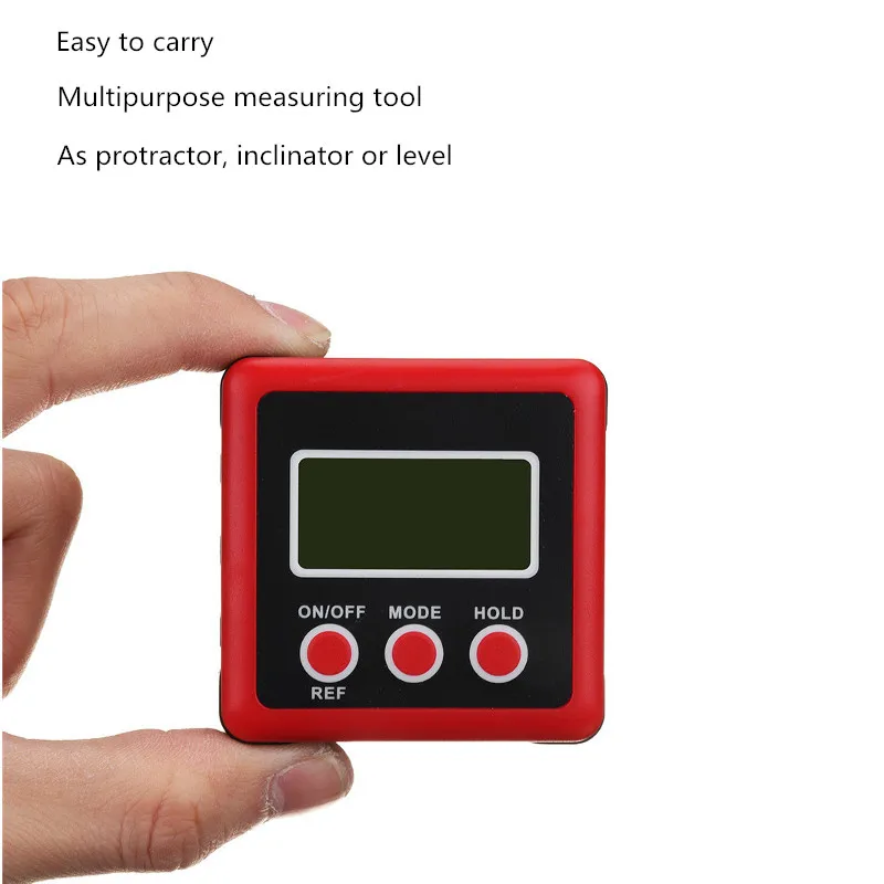 

Best Promotion Digital Protractor Inclinometer Angle Finder Box Electronic Level Measuring Tool Angle Meter Spirit Level Gauge