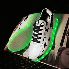 Charger tenis led feminino Basket Led enfant Light Up trainers Kid Casual Boy Girl Luminous Sneakers