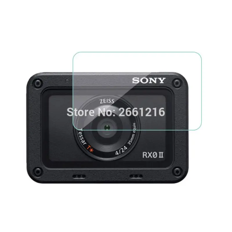 

1Pcs Soft Transparent Tempered Glass Back Camera Lens And LCD Screen Protector Film for Sony DSC-RX0 II RX02 RX0M2