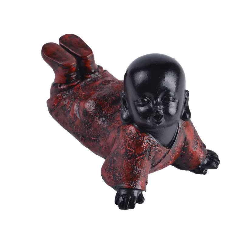 Small Buddha Monk Figurine Statue Tathagata India Yoga Mandala Sculptures Resin Craft Home Decoration Accessories Figure | Дом и сад