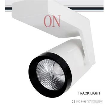 

45W COB LED Track Light Rail Spotlight Lamp Display Cabinet AC85-265V 2700K 6000K Shop Tracking Ceiling Fixture Light CE RoHS