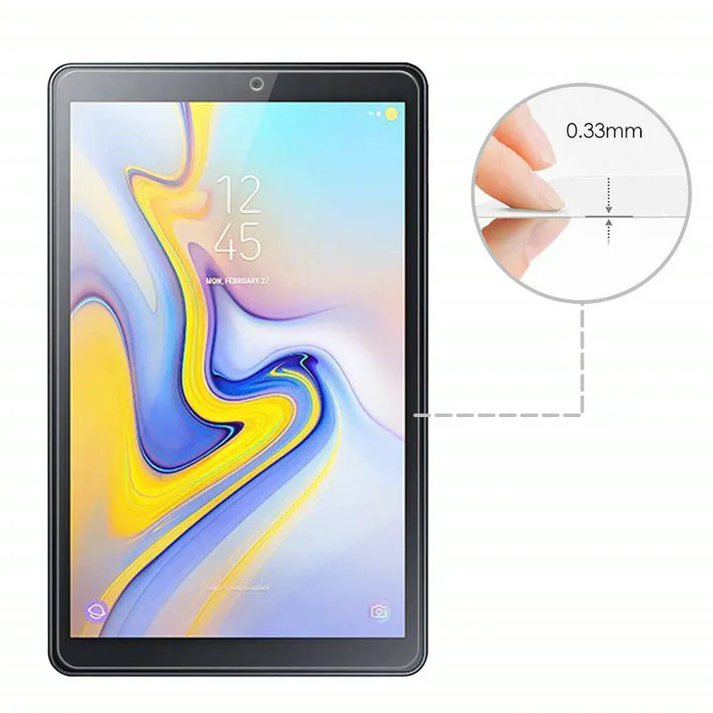 3 Pack For Samsung Galaxy Tab A 8.0 2018 T387V Tempered Glass Screen Protector 