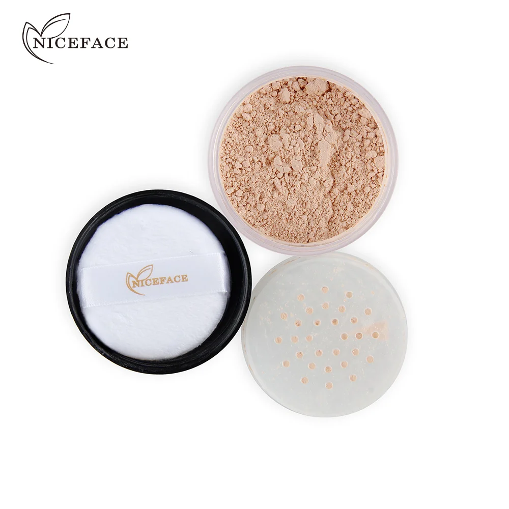 5 цветов водостойкая пудра для макияжа лица NICEFACE | Красота и здоровье