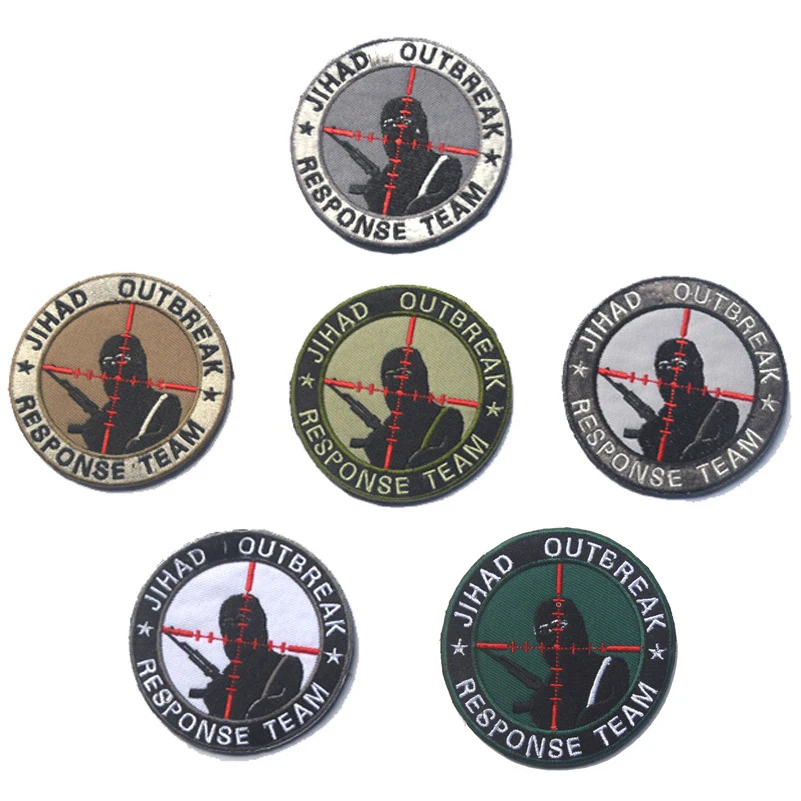 

Sniper Embroidery Patch Soldier Tactical Badge Morale Patches Hook & Loop 3D 100% Embroidery Military Army Badges For Clothing
