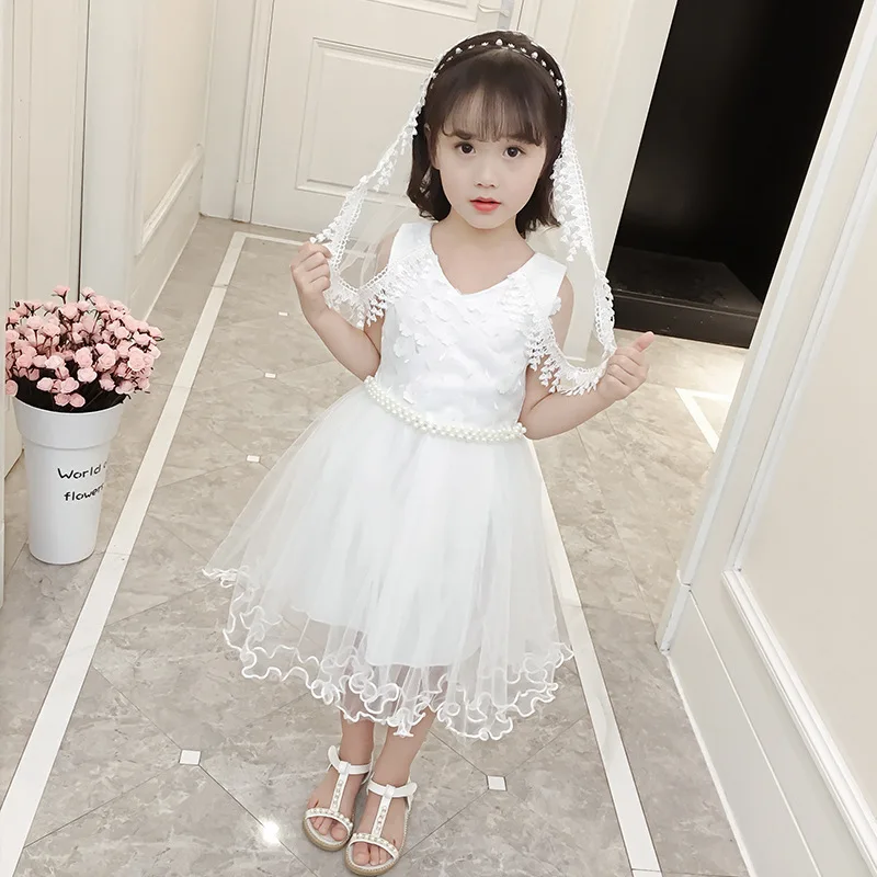

Girls Dress Elegant Princess Party Dress Kids Dresses For Girls Costume Children Wedding Dress 4 6 8 10 14 Year vestido infantil
