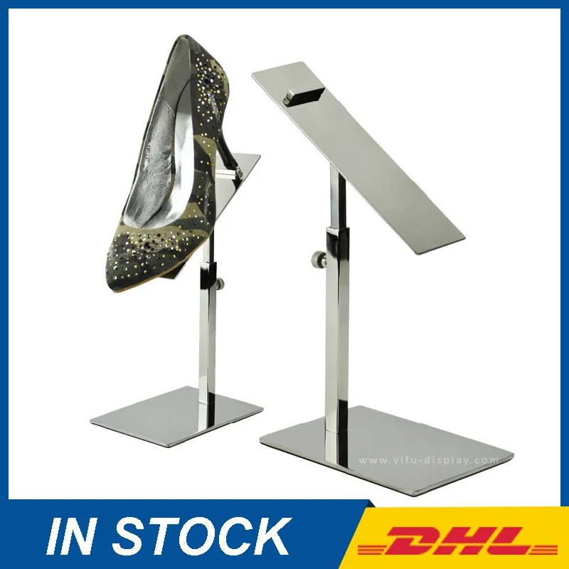 Free Shipping Metal Shoe Display Stand,Shoe Holder Shoe Riserin
