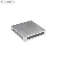 feimefeiyou 3W LED Stair Lighting Square Slim Wall Lamps Recessed with Drive One Beam EmissionIndoor Step Light 4pcs/lot 2