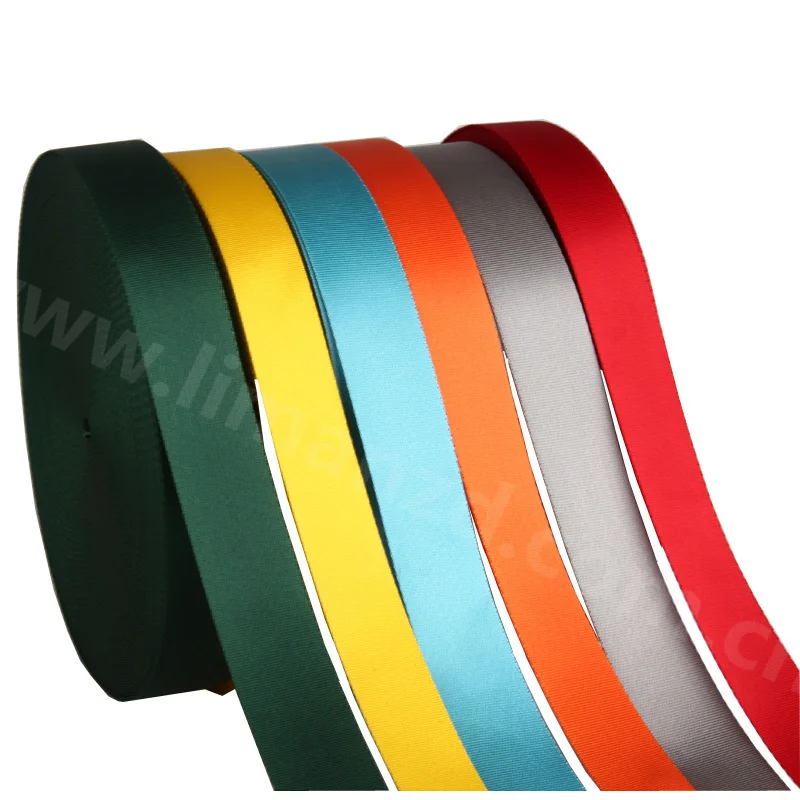 

1.5" Plain Nylon Webbing,Flat Strap 50 Yards/Lot Red/Green/Blue/Grey/Orange Color