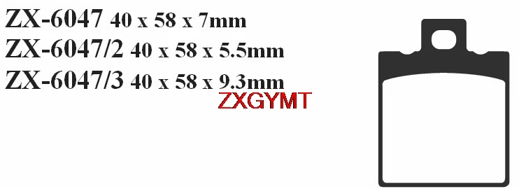 Спеченные Дисковые Тормозные колодки Набор подходит для GILERA 125 KK KR KZ 1986 1991