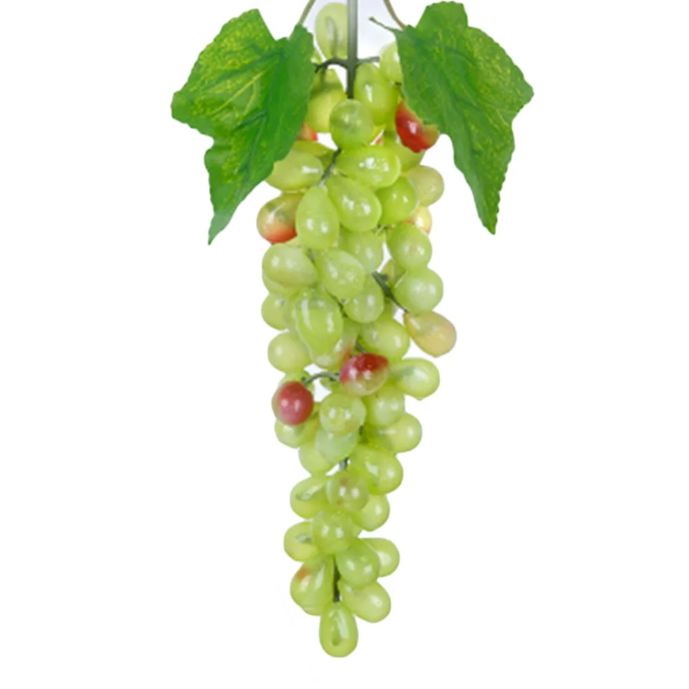 1 Bunch 85 виноград Lifelike искусственный пластиковые поддельные фрукты еда домашний
